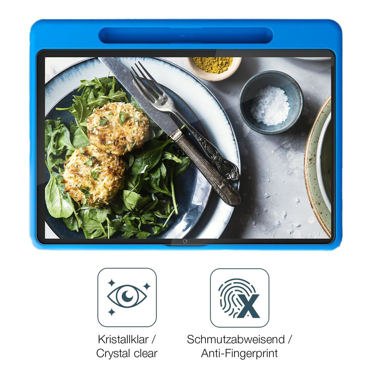 2x Schutzfolie klar für Lenovo Tab 3.Gen 10.1 Zoll (4)
