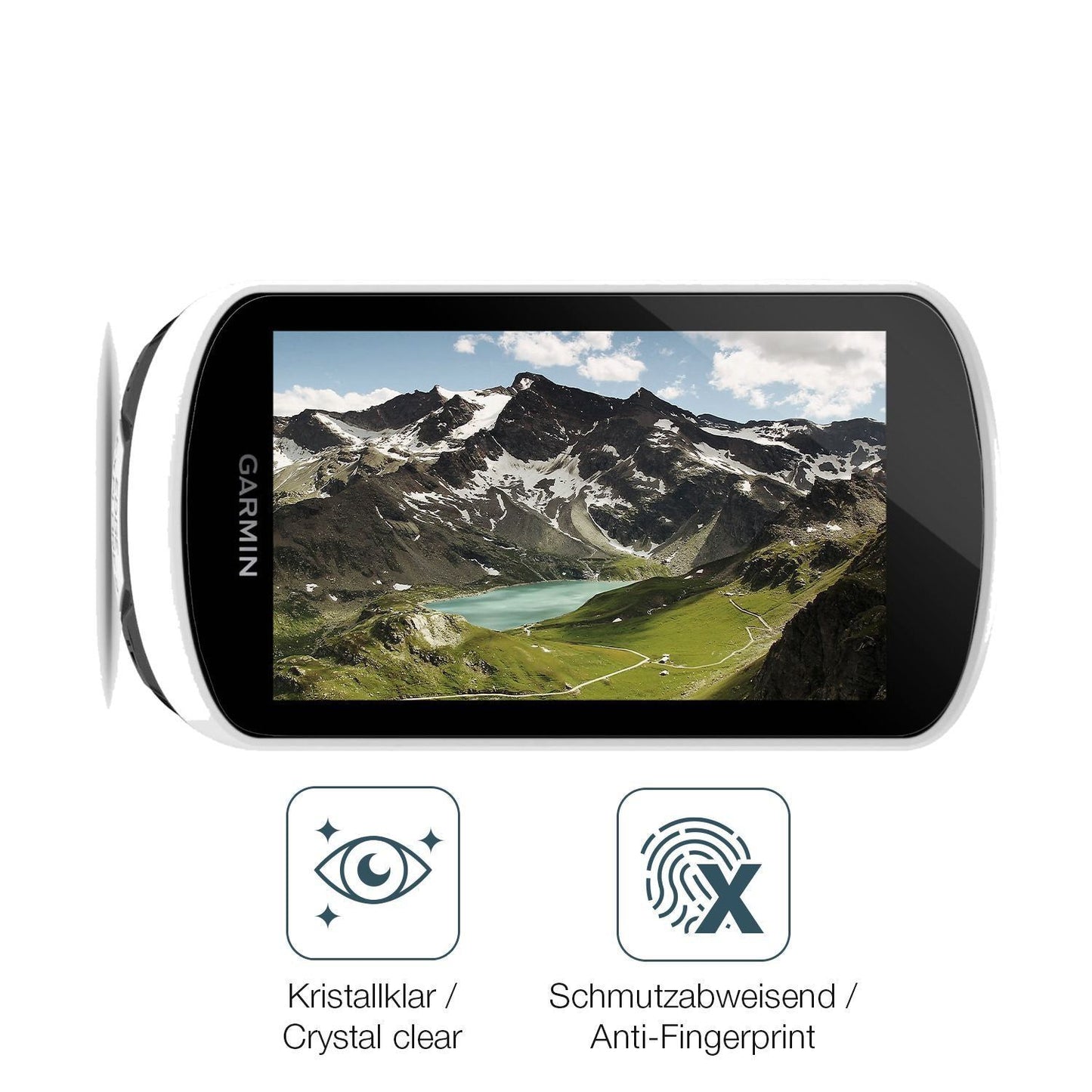 2x Schutzfolie klar für Garmin Edge Explote 2 Disp (4)