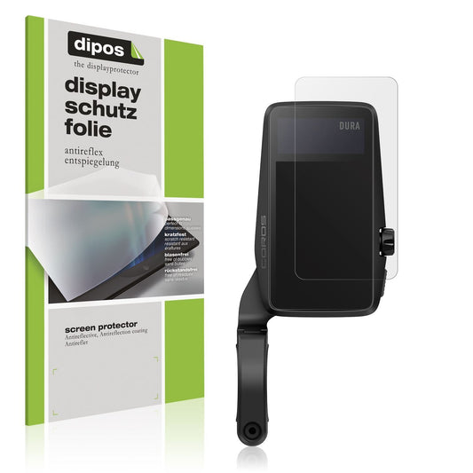 2x Schutzfolie matt für Coros Dura Solar GPS Displ (1)