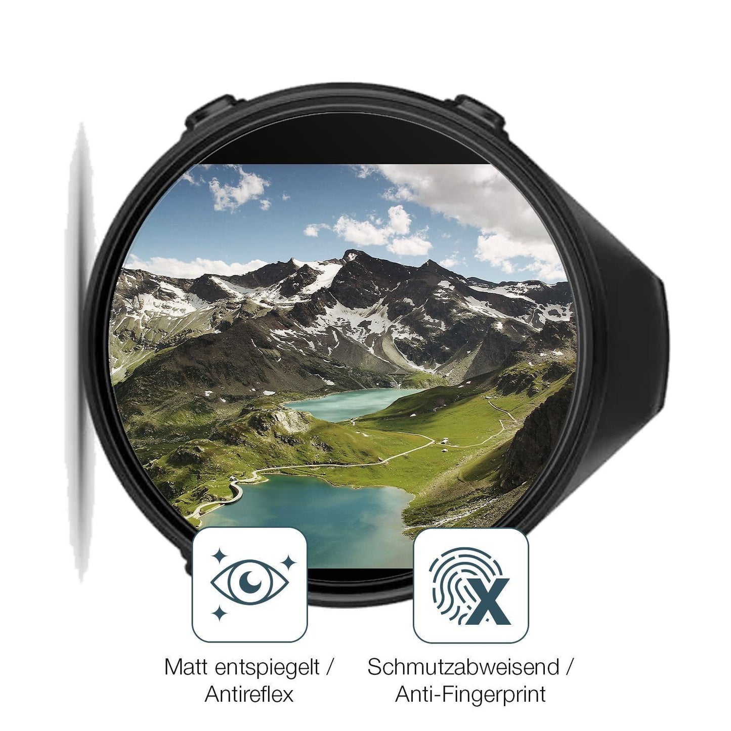 2x 9H Schutzfolie matt für Garmin Approach G12 Pan (5)