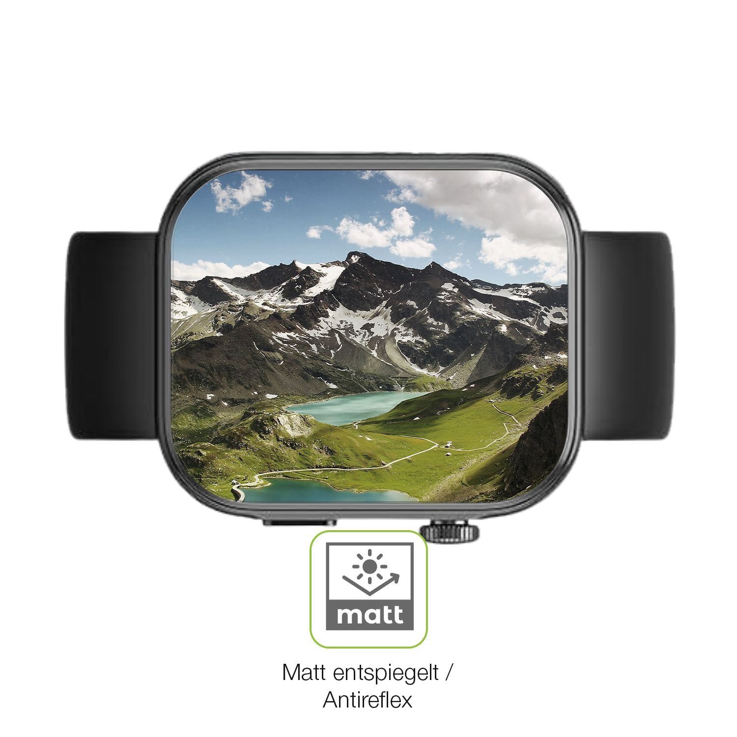 2x Full Cover Schutzfolie matt für Tozo S6 1.85 Zo (5)