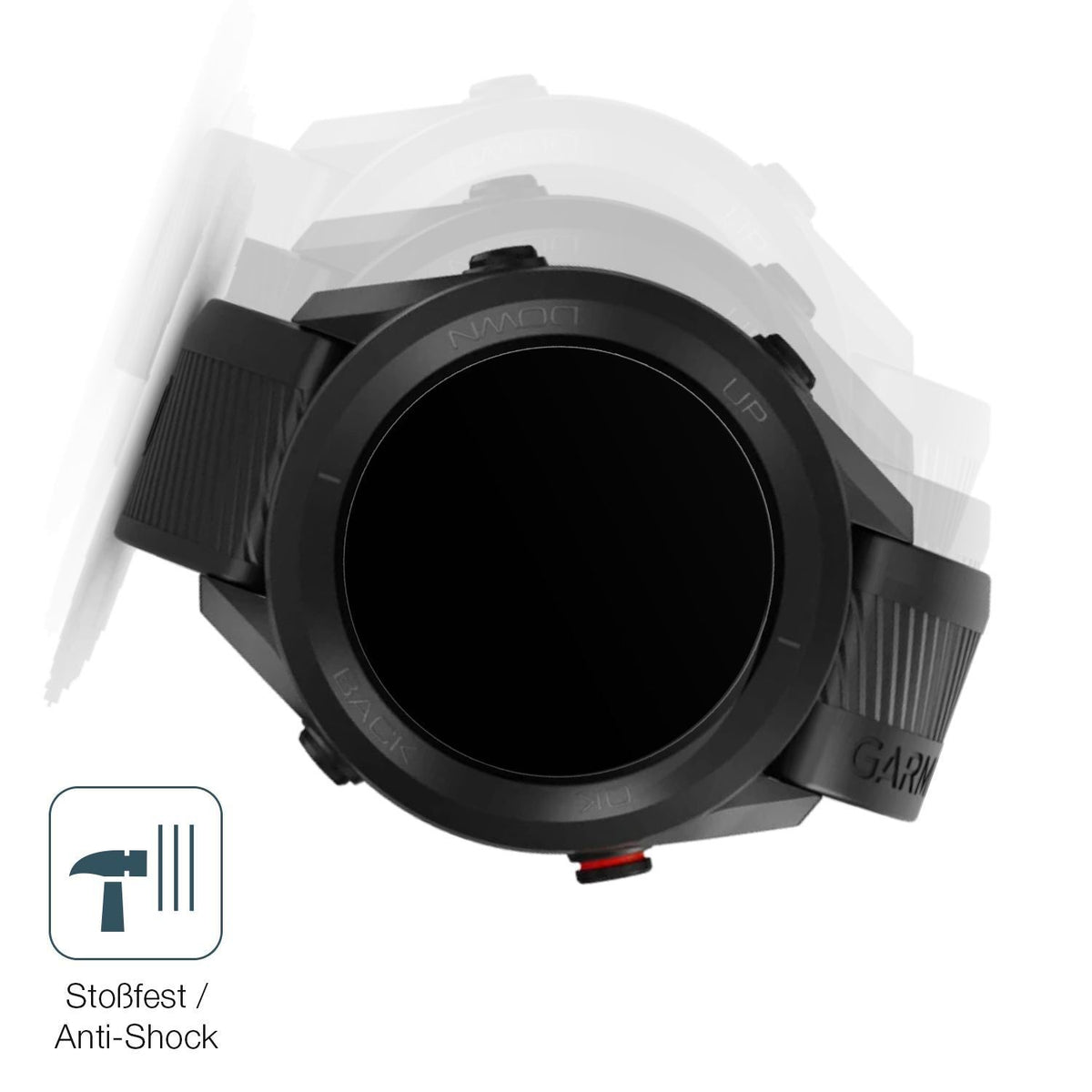 2x 9H Schutzfolie matt für Garmin Appoach S12 Panz (4)