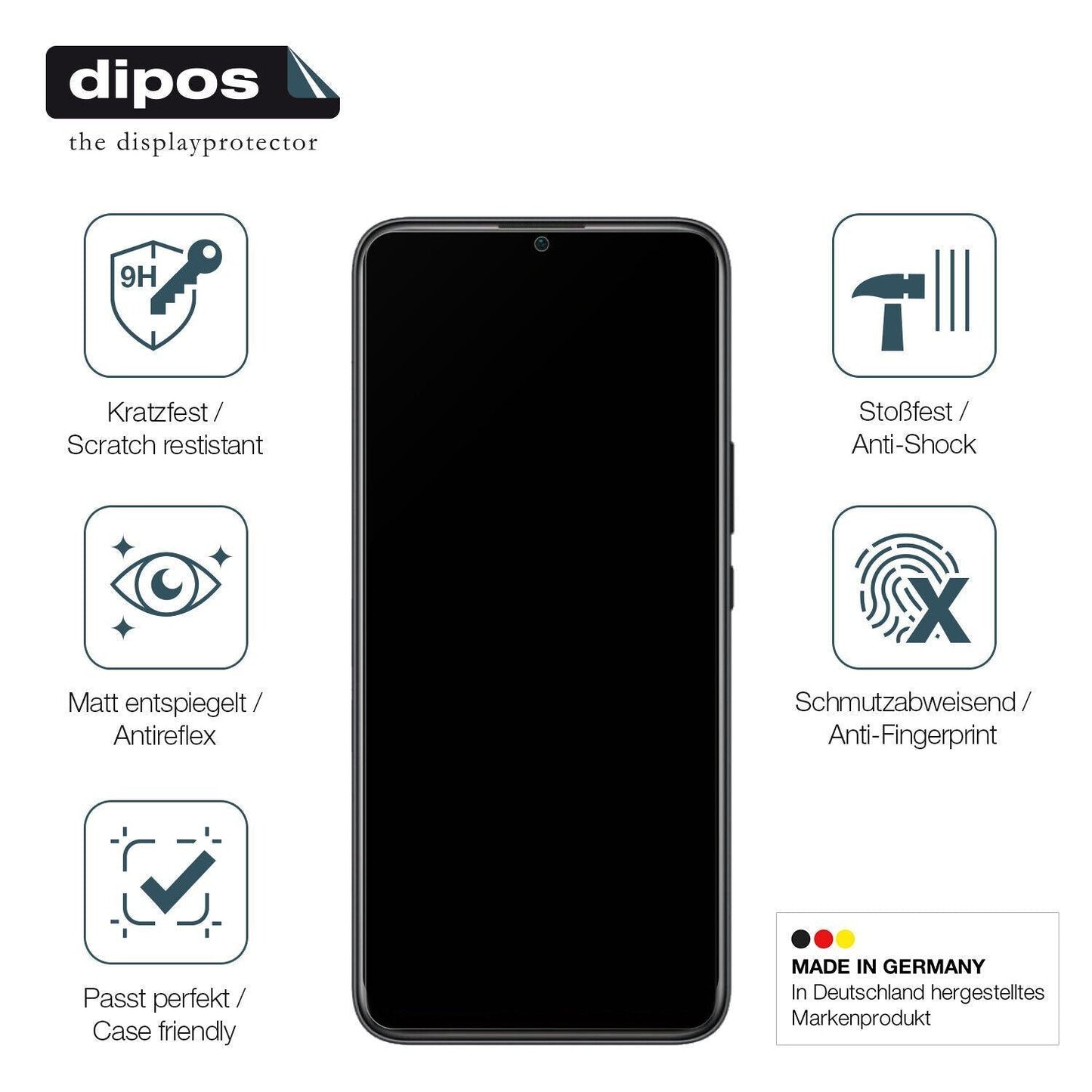 1x 9H Schutzfolie matt für Huawei Maimang10 SE Pan (7)