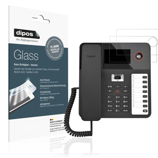 2x 9H Schutzfolie für Gigaset Desk 600 Panzerfolie (1)