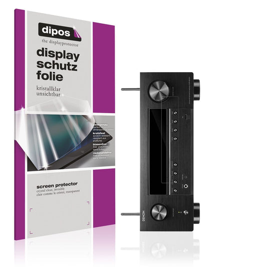 2x Schutzfolie klar für Denon AVR-S970H Display-Sc (1)