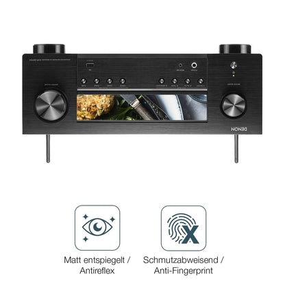 2x 9H Schutzfolie matt für Denon AVR-X3800H Panzer (5)