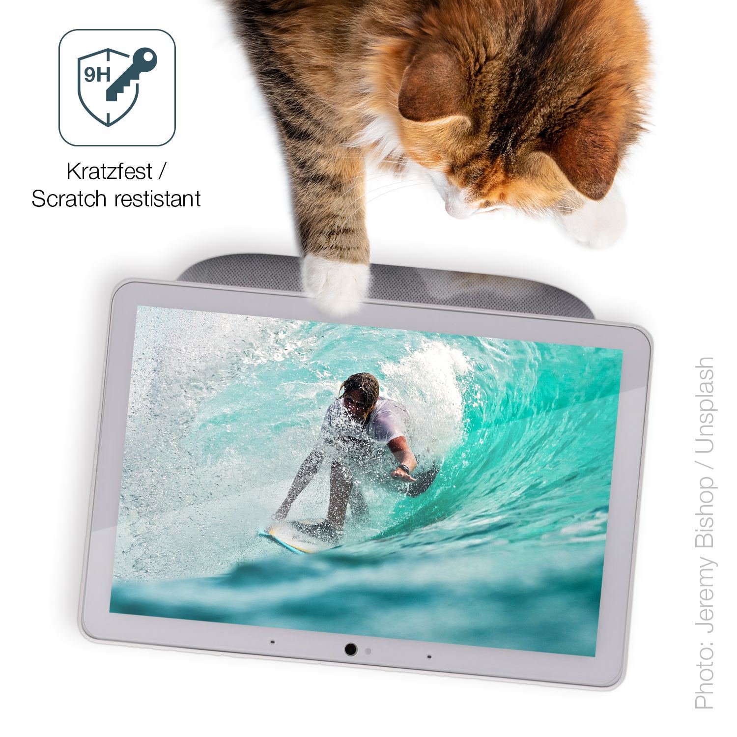 2x 9H Schutzfolie für Google Nest Hub Max 3. Gen P (3)