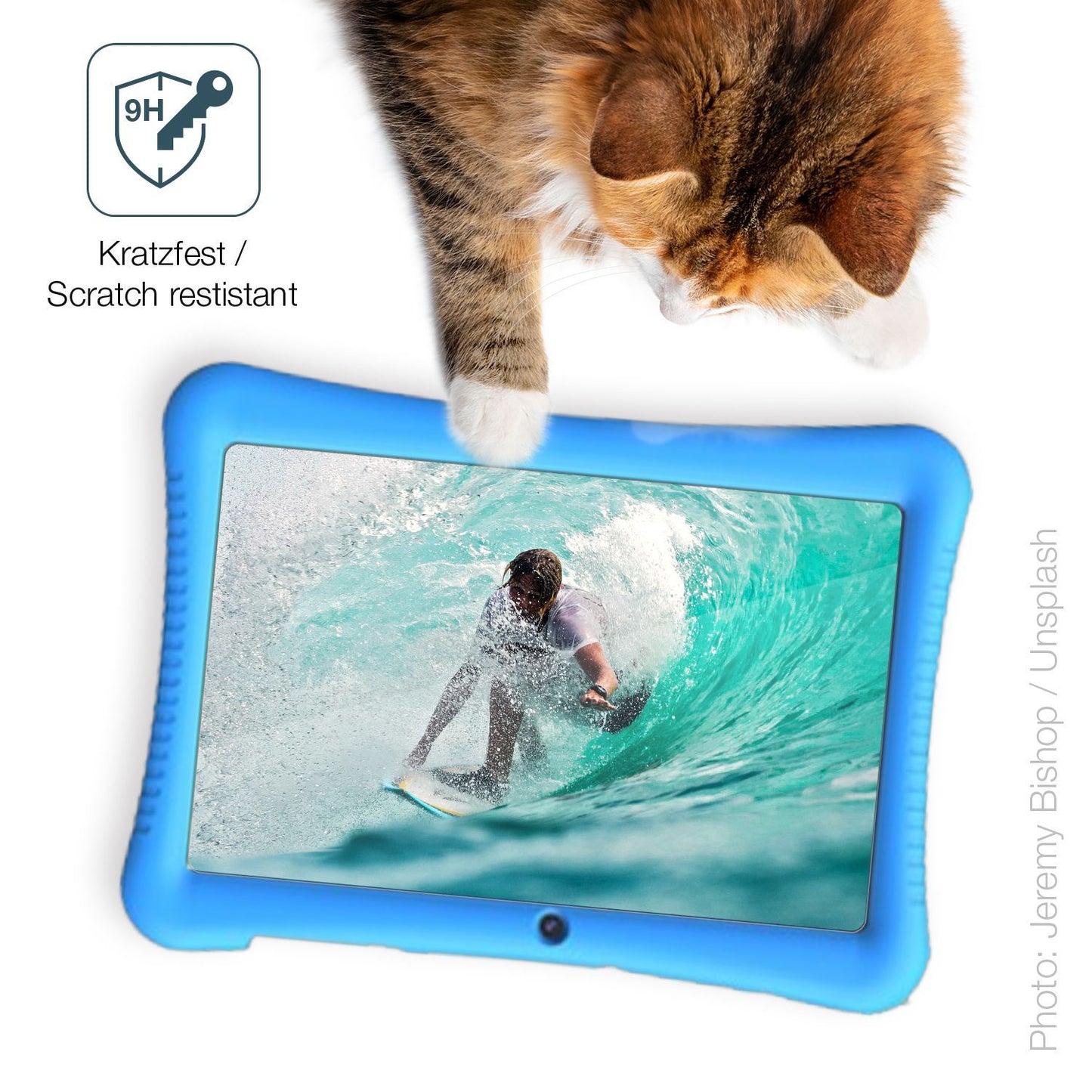 2x 9H Schutzfolie für Semeakoko FF35 Kinder Tab 10 (3)