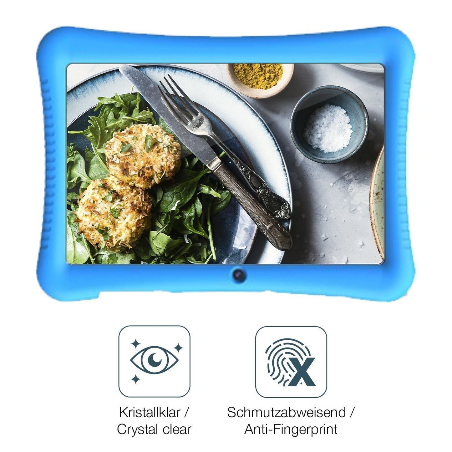 2x 9H Schutzfolie für Semeakoko FF35 Kinder Tab 10 (5)