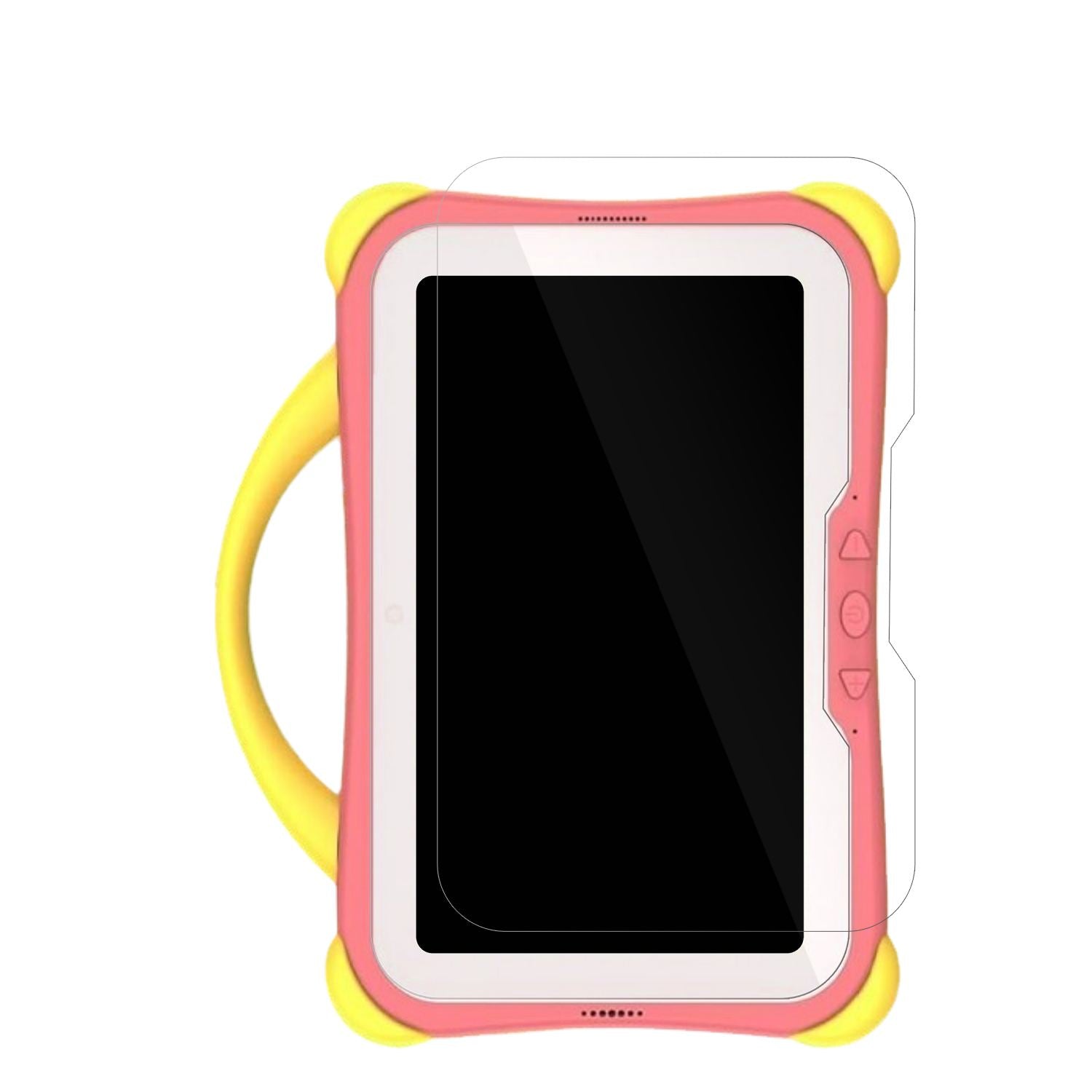 2x Schutzfolie klar für Weelikeit C28 Kinder Tab 7 (2)