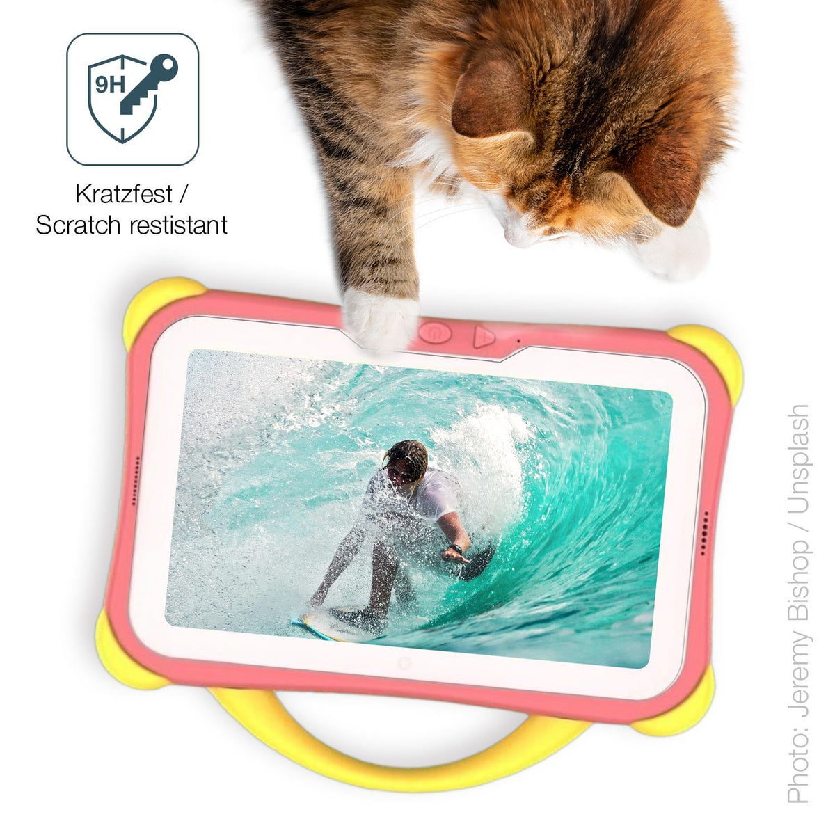 2x 9H Schutzfolie für Weelikeit C28 Kinder Tab 7 Z (3)