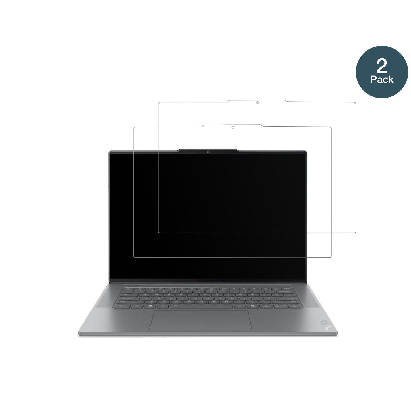 2x 9H Schutzfolie matt für Lenovo Yoga Slim 7 15IL (2)