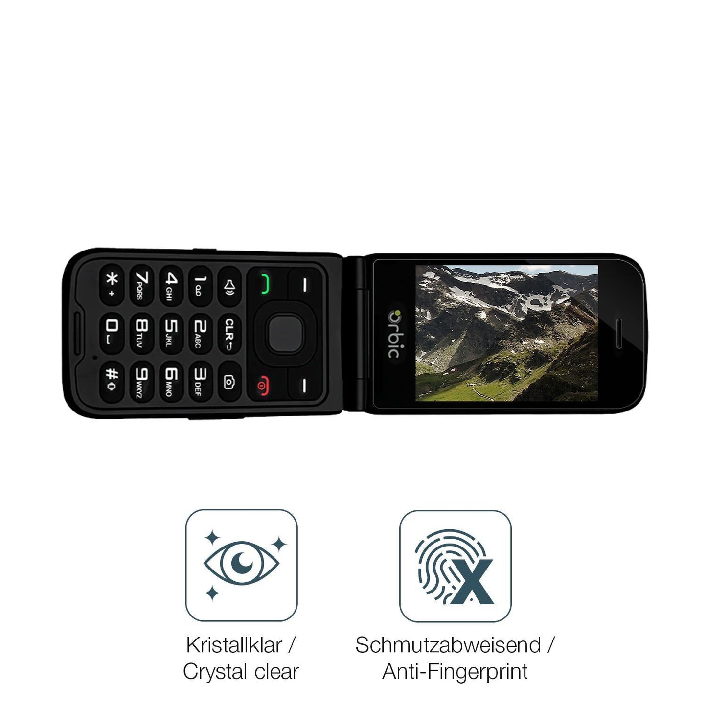 2x 9H Schutzfolie für Orbic Journey Pro Lite Panze (5)