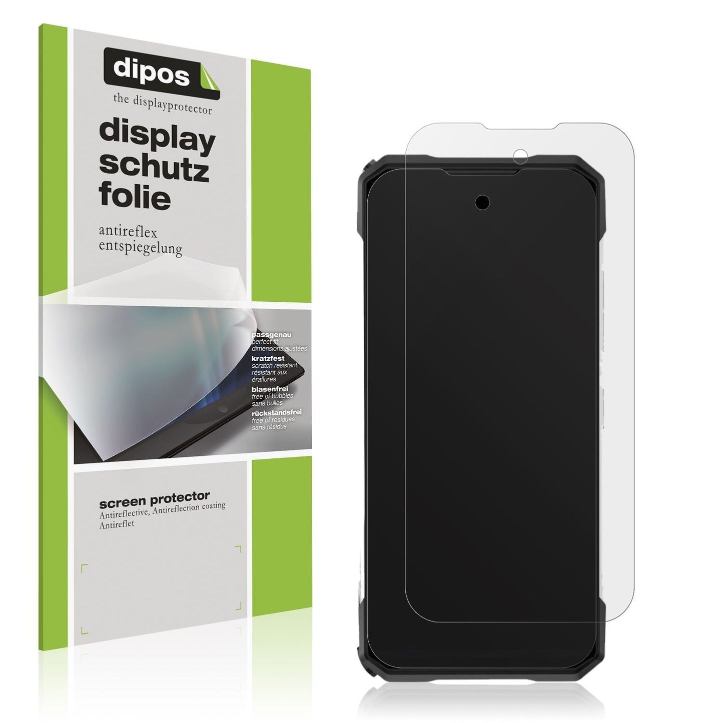 4x Schutzfolie matt für Doogee S200 Plus Display-S (1)