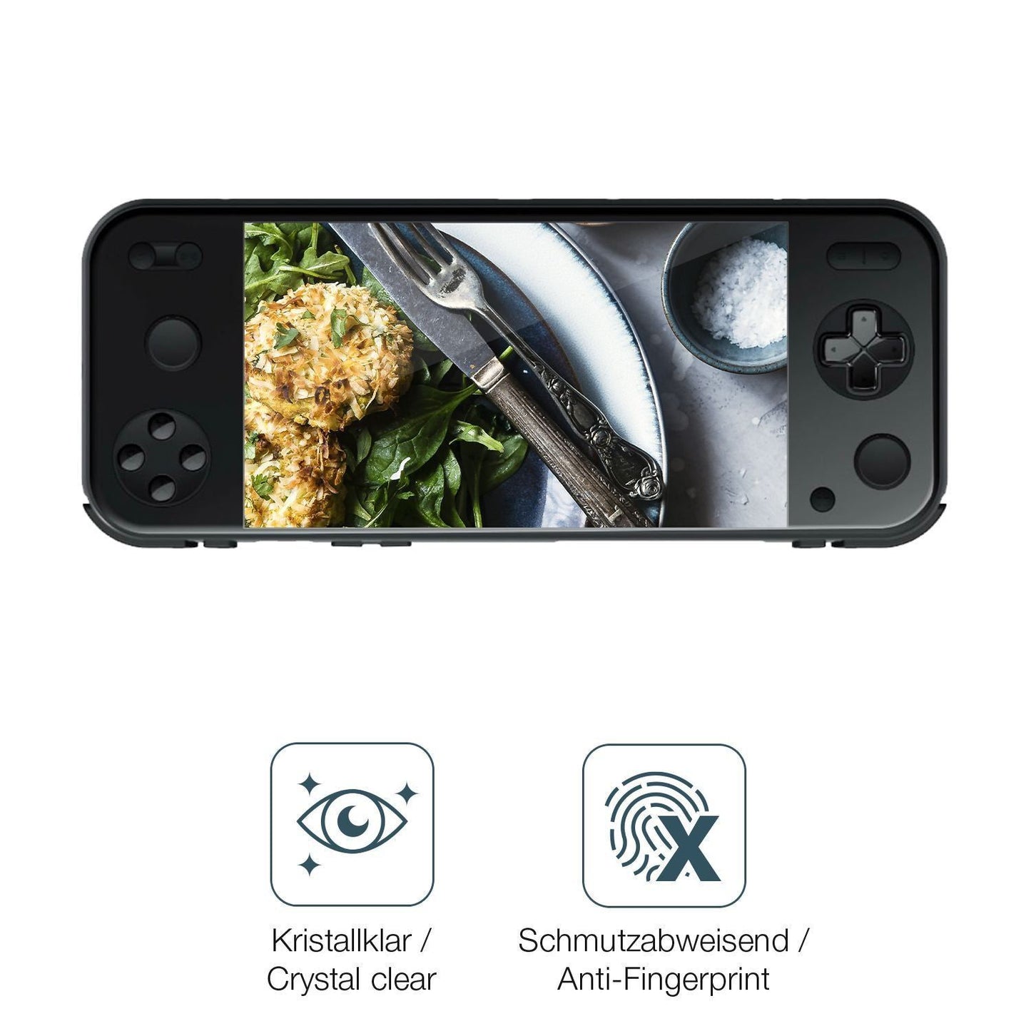 2x Schutzfolie klar für AYANEO Pocket S2 6.3 Zoll  (4)