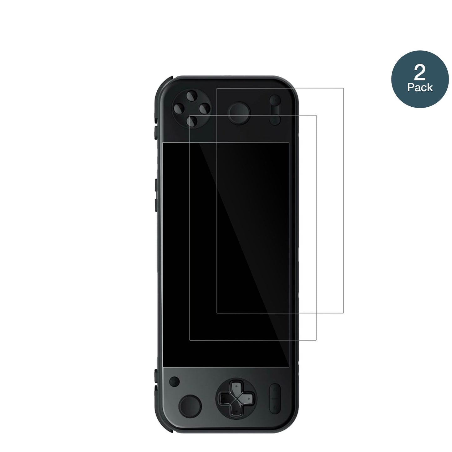 2x 9H Schutzfolie für AYANEO Pocket S2 6.3 Zoll Pa (2)