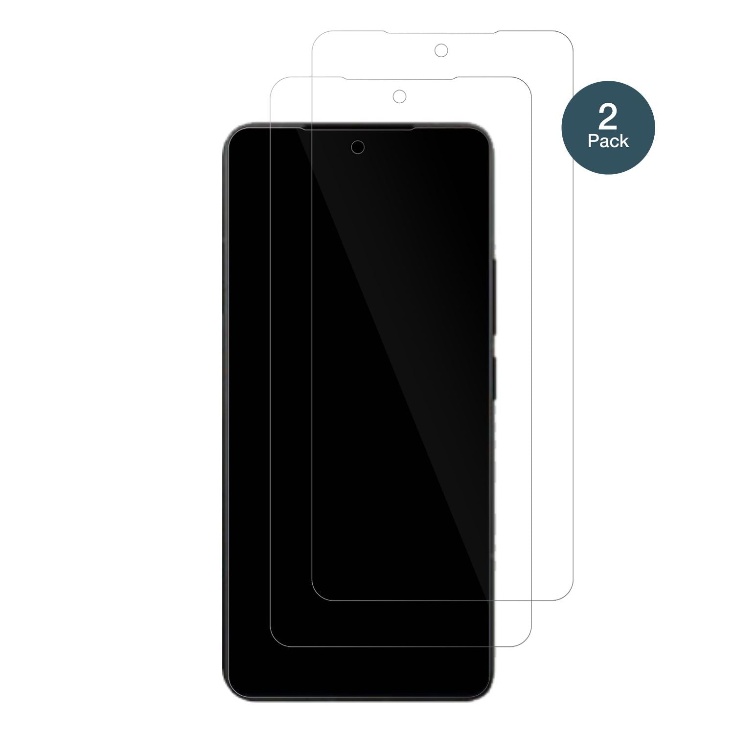 2x 9H Schutzfolie für Xiaomi Poco F7 Pro Panzerfol (2)