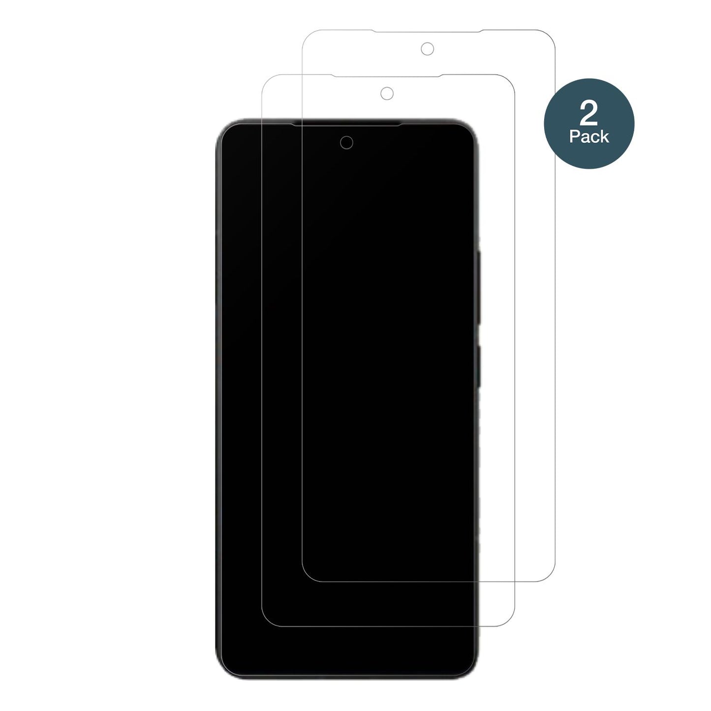 2x 9H Schutzfolie matt für Xiaomi Poco F7 Pro Panz (2)