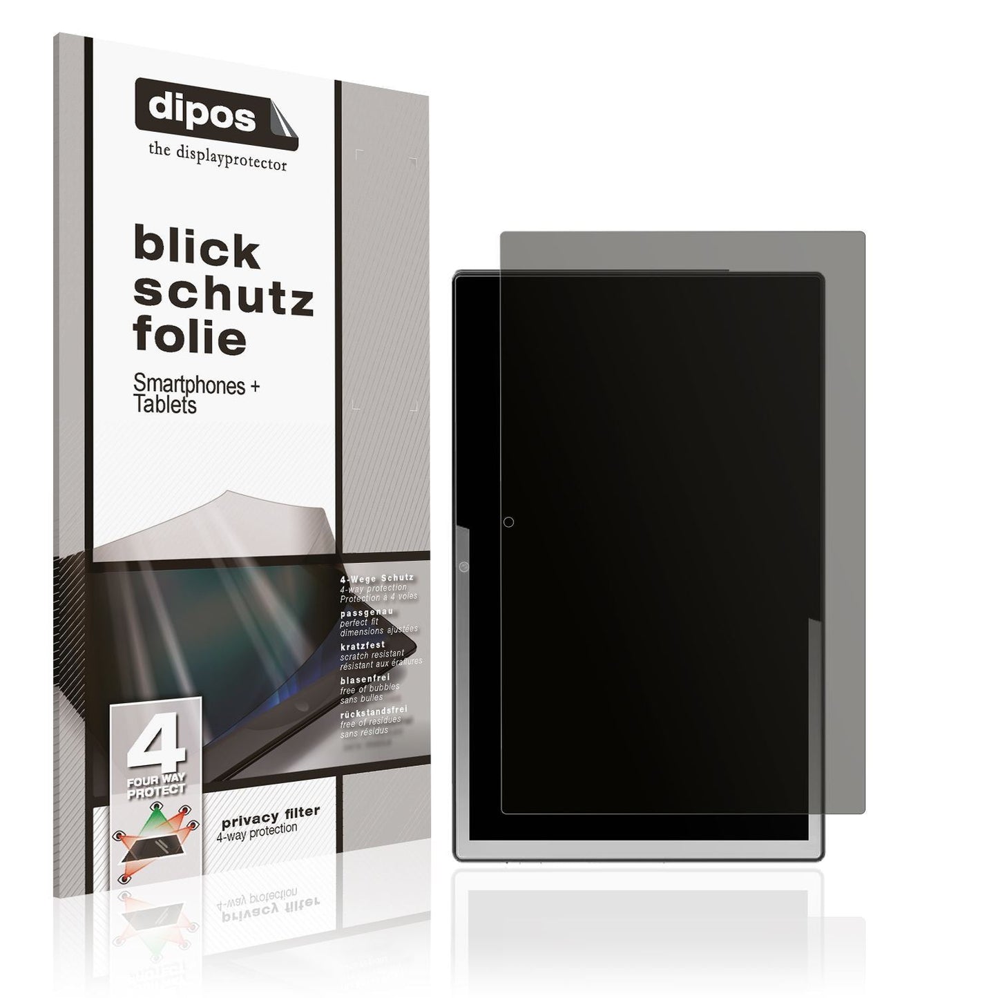 Blickschutzfolie für Pine64 PineTab-V 10.1 Zoll ma (1)