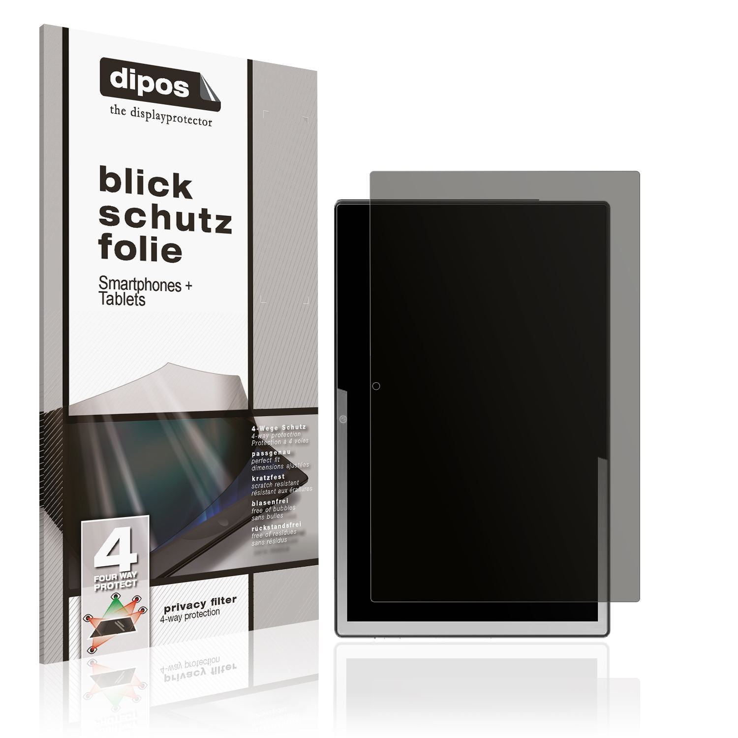 Blickschutzfolie für Pine64 PineTab-V 10.1 Zoll ma (1)
