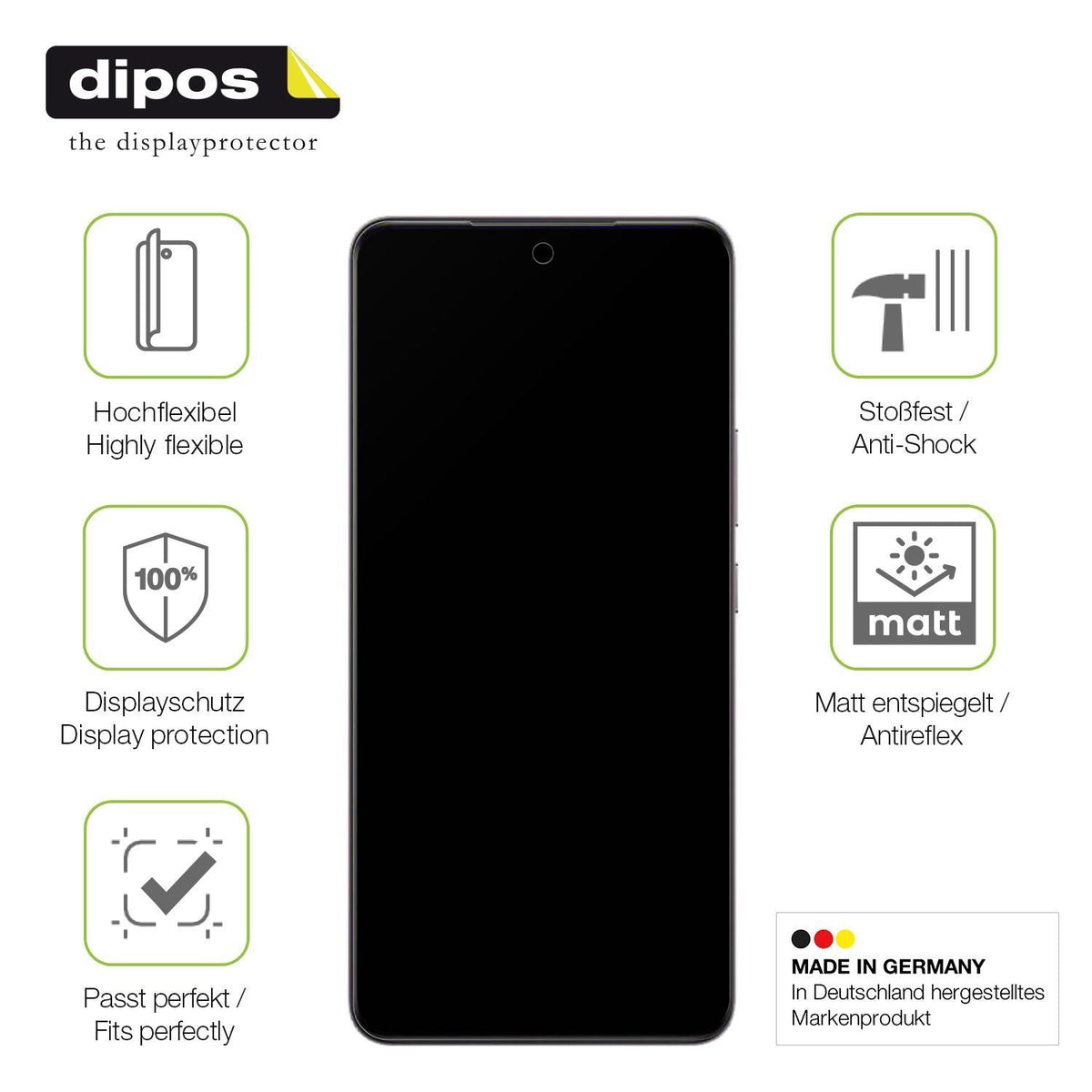 2x Full Cover Schutzfolie matt für Vivo V50 Lite (7)