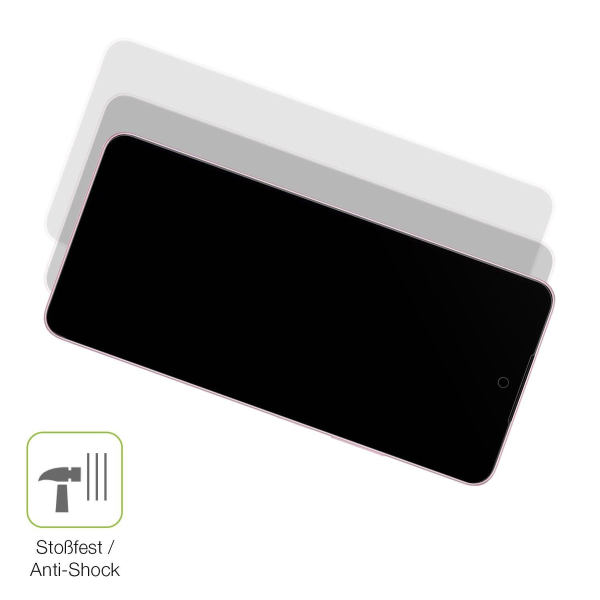 2x Full Cover Schutzfolie matt für Oppo A5 Energy (4)