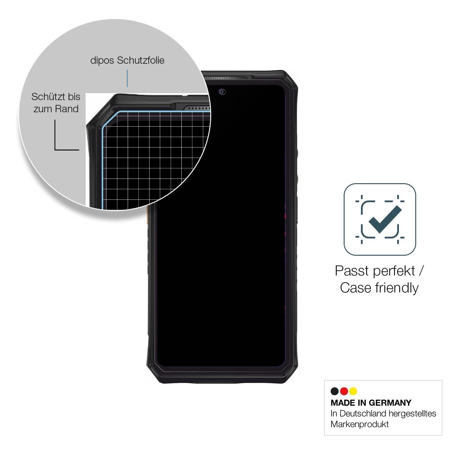 2x 9H Schutzfolie matt für Ulefone Armor 28 Ultra  (6)