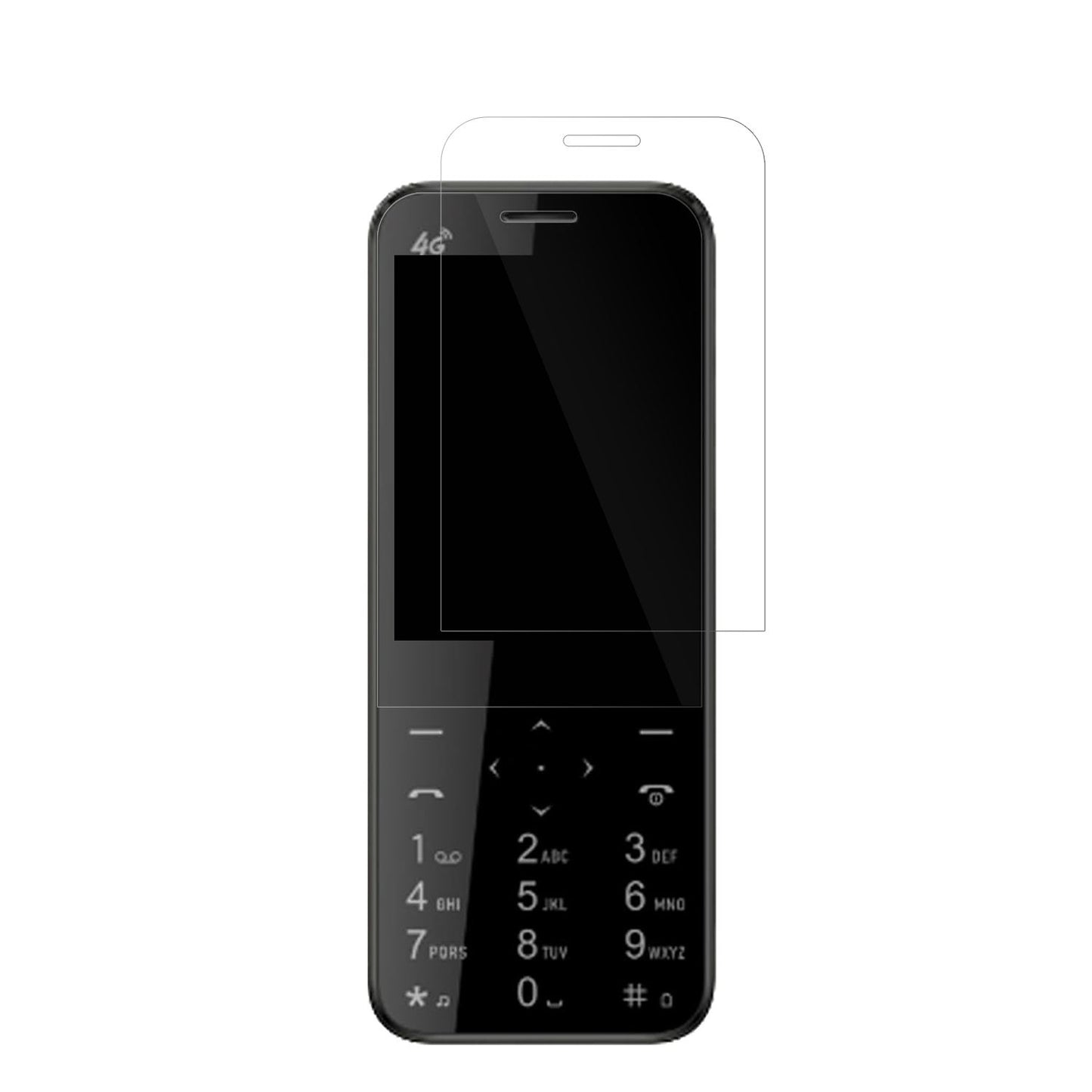 4x Schutzfolie klar für I Kall I1 4G Display-Schut (2)