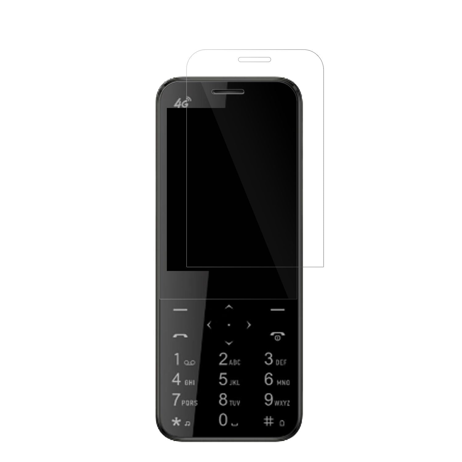 4x Schutzfolie klar für I Kall I1 4G Display-Schut (2)