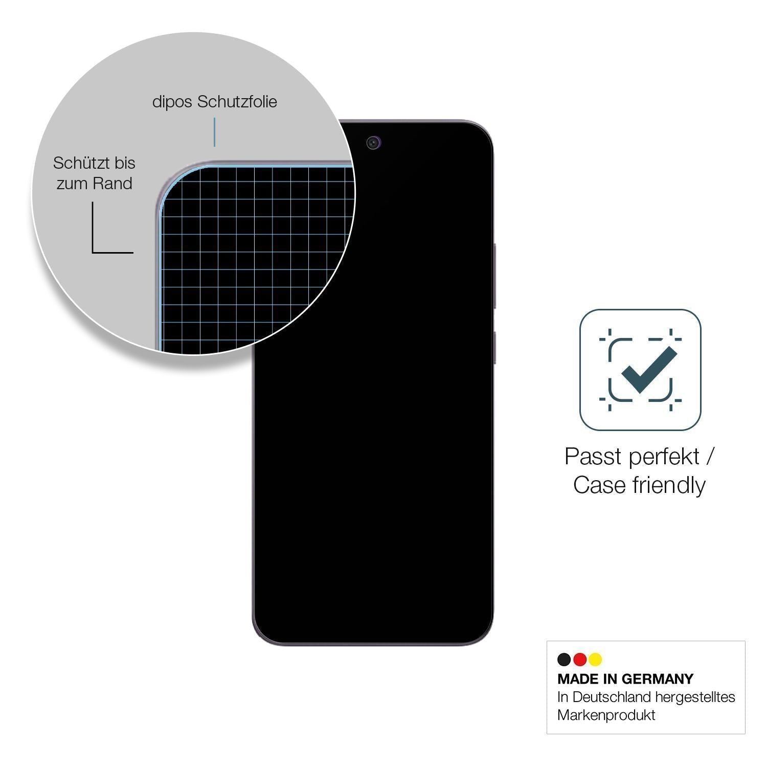 2x 9H Schutzfolie matt für Oppo F29 Pro Panzerfoli (6)