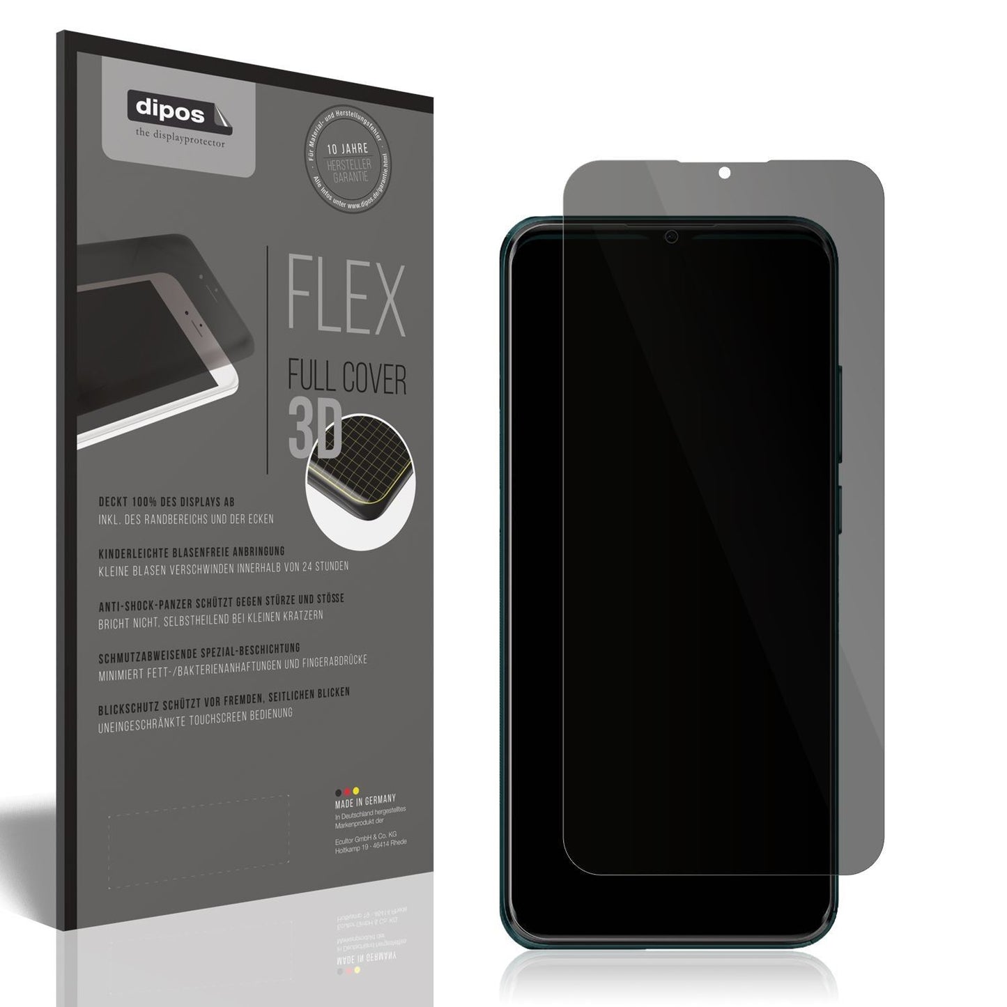 Full Cover Privacy Blickschutzfolie für Mobicel P1 (1)