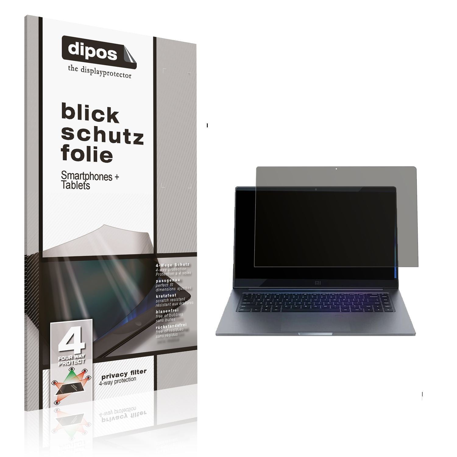 Blickschutzfolie für Xiaomi Mi Notebook 15.6 Zoll  (1)