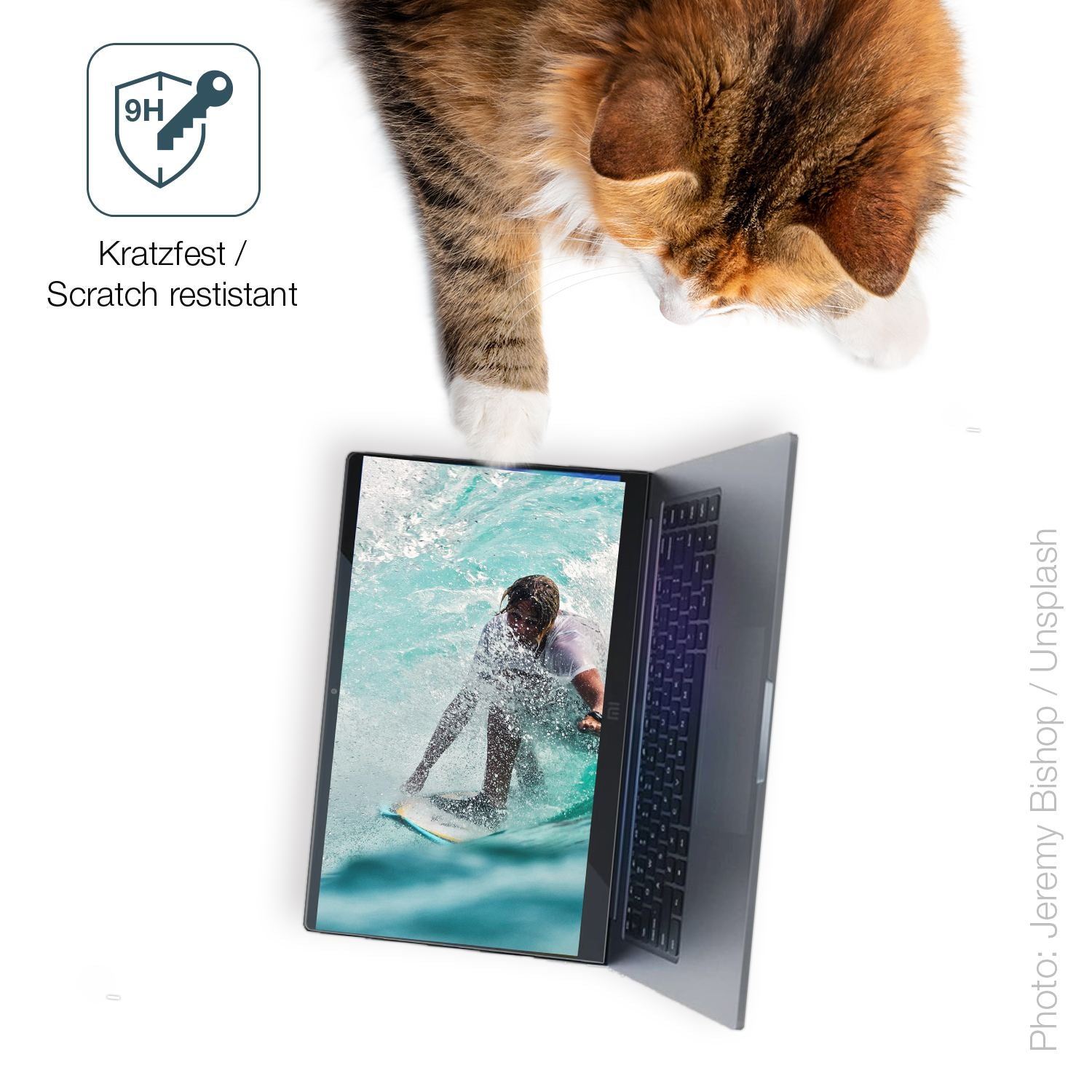 2x 9H Schutzfolie matt für Xiaomi Mi Notebook 15.6 (3)