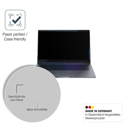 2x 9H Schutzfolie matt für Xiaomi Mi Notebook 15.6 (6)