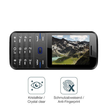 4x Schutzfolie klar für I Kall K64 New Display-Sch (4)