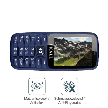 4x Schutzfolie matt für I Kall I2 4G Display-Schut (4)