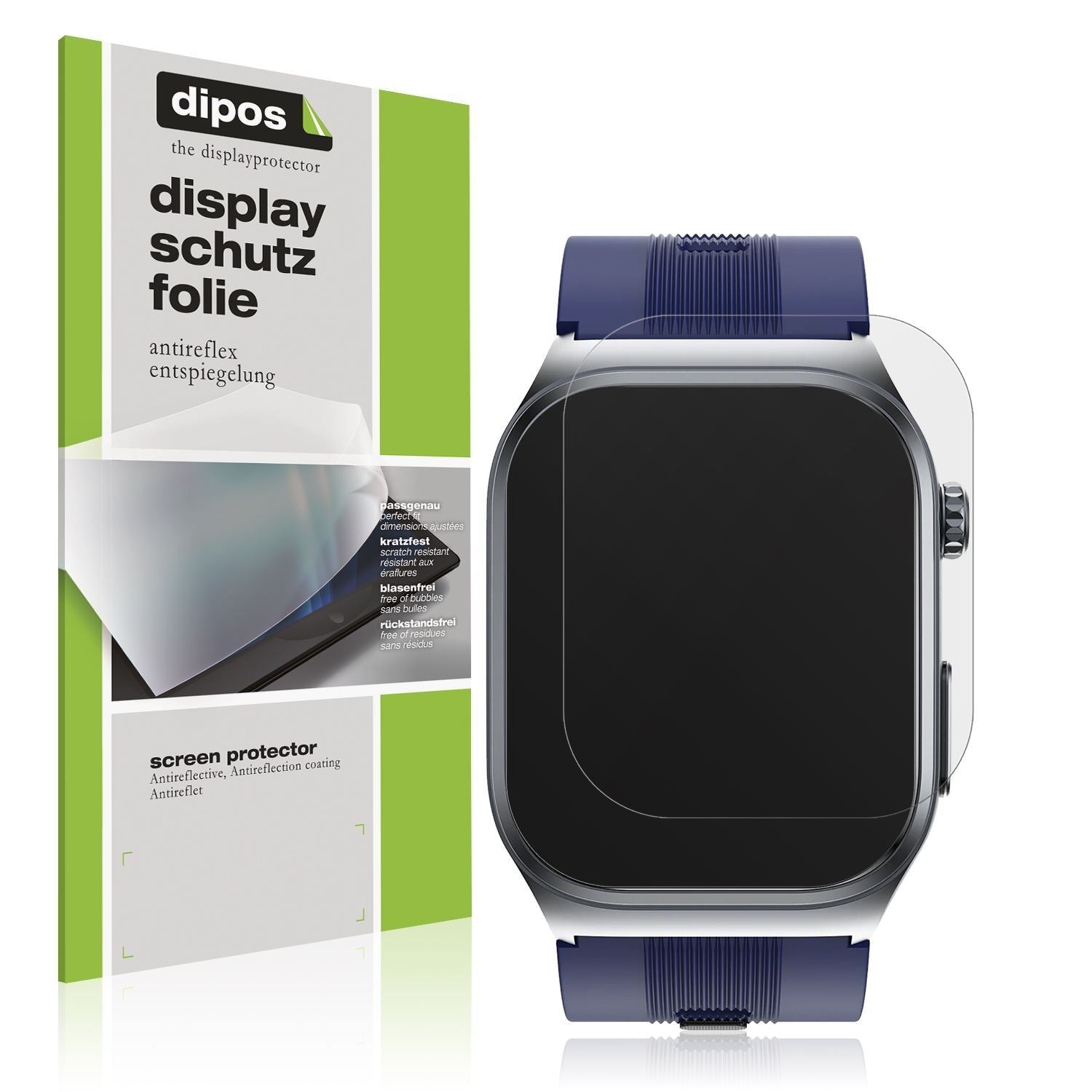 6x Schutzfolie matt für Rogbid Rowatch D1 Display- (1)