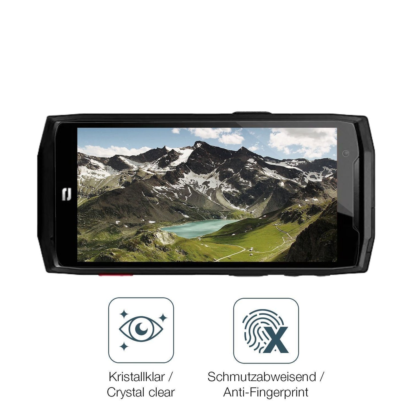 4x Schutzfolie klar für Crosscall Core-M5 Display- (4)