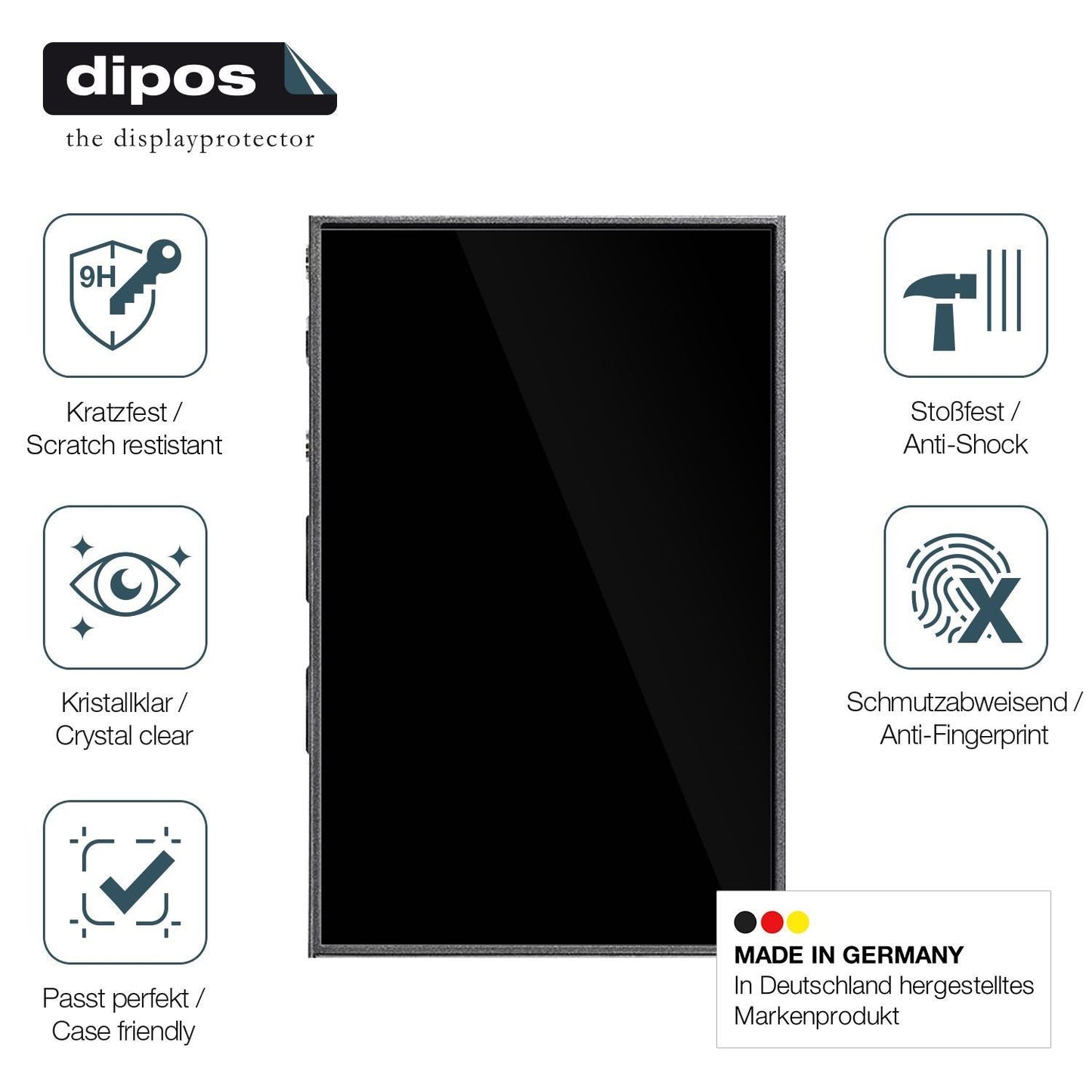 2x 9H Schutzfolie für Denon DJ Prime Go+ Panzerfol (7)