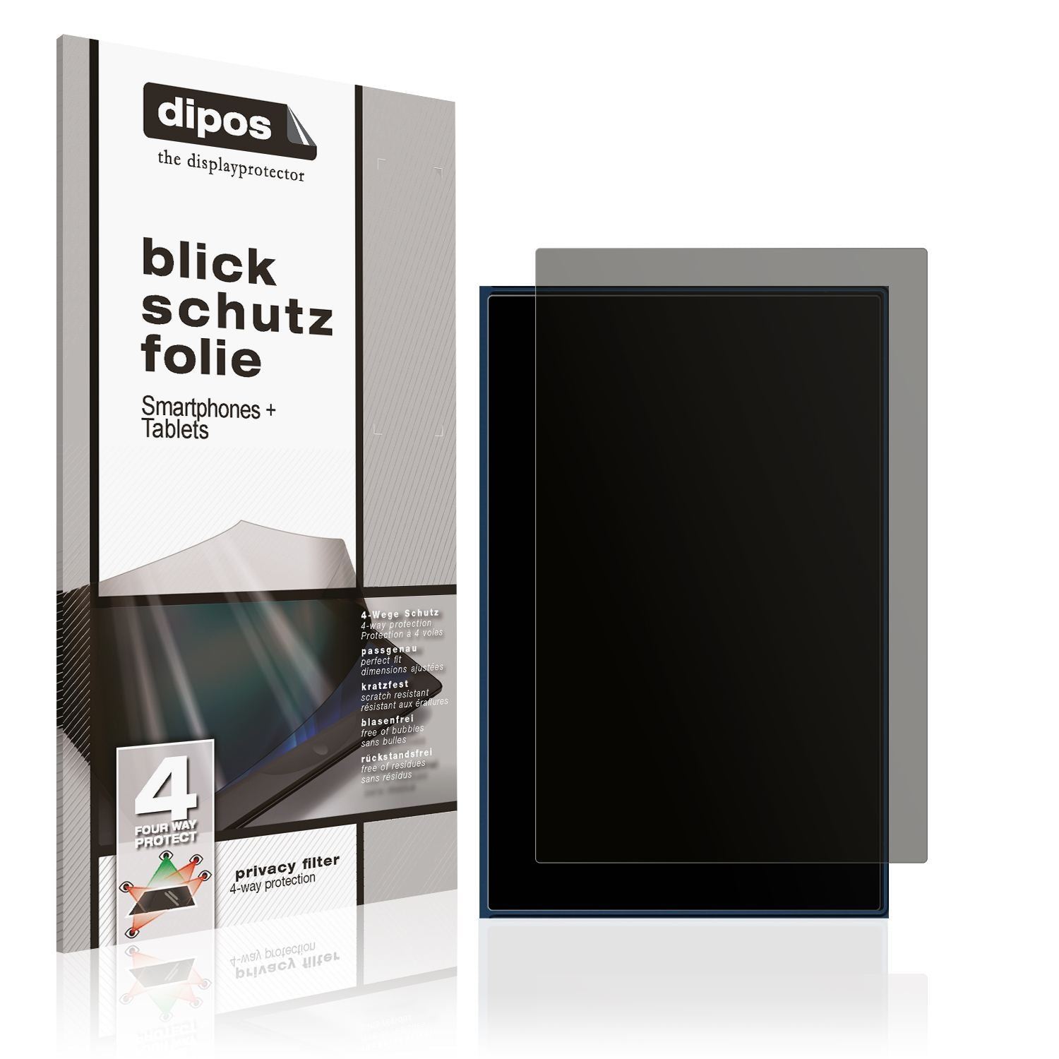 Blickschutzfolie für AlphaTheta OMNIS-Duo Jog matt (1)