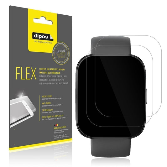 2x 3D Full Cover Schutzfolie für Amazfit Bip 5 (1)
