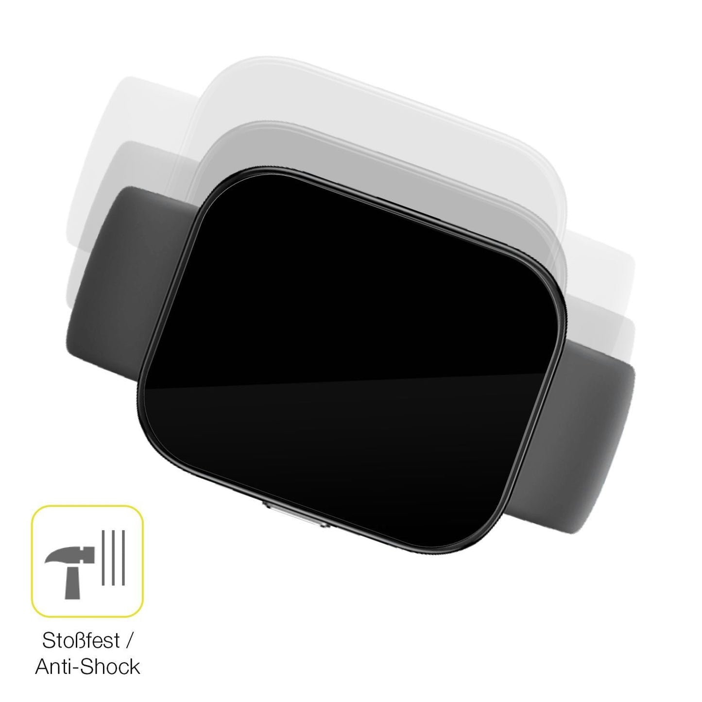 2x 3D Full Cover Schutzfolie für Amazfit Bip 5 (4)