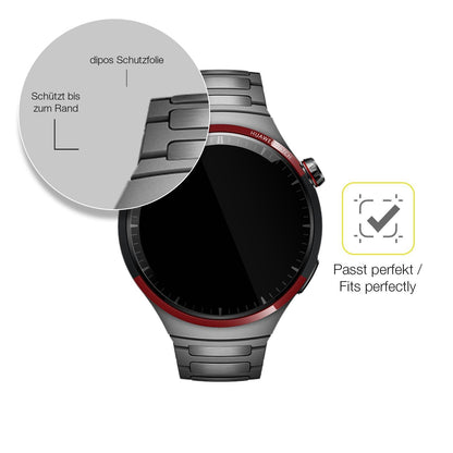 2x 3D Full Cover Schutzfolie für Huawei Watch 4 Pr (6)
