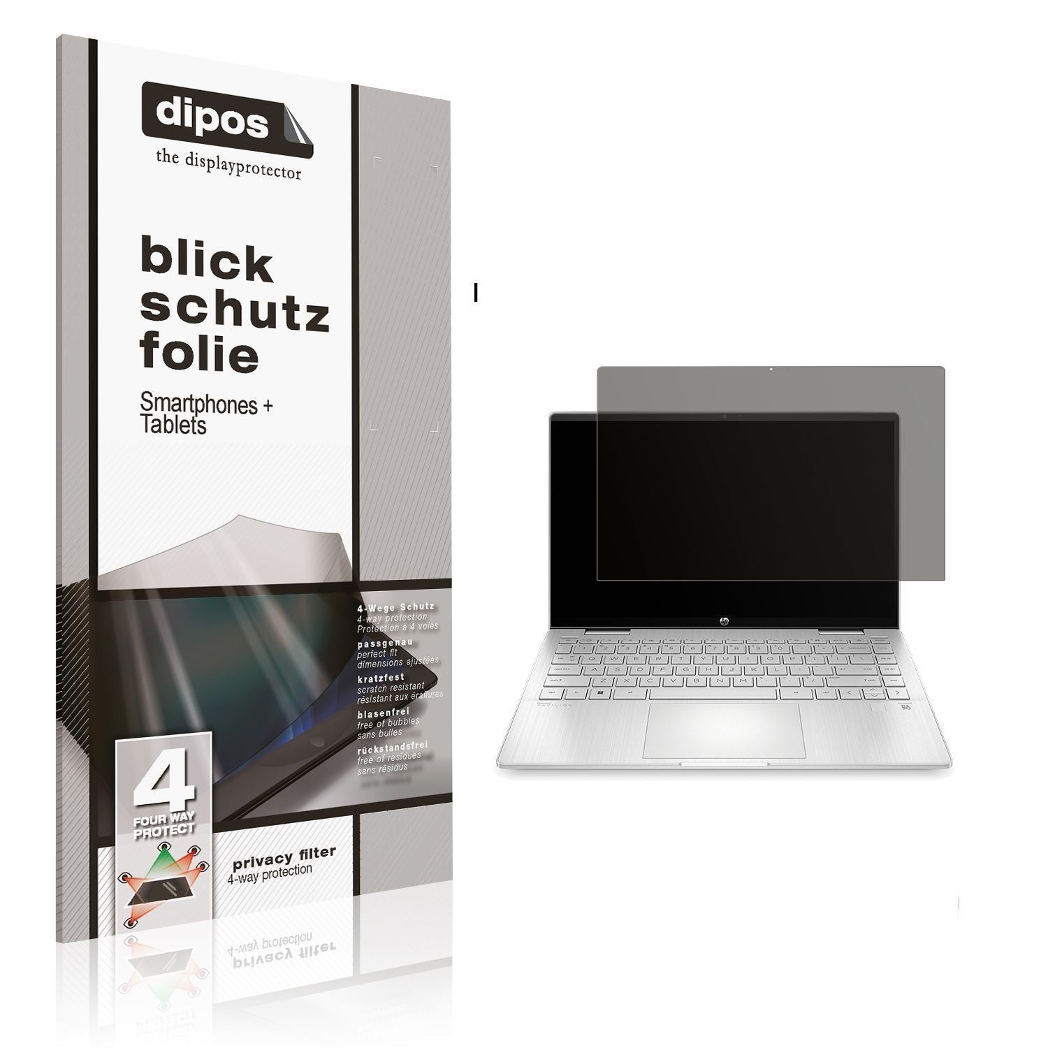 Blickschutzfolie für HP Pavilion x360 2-in-1 14-ek (1)