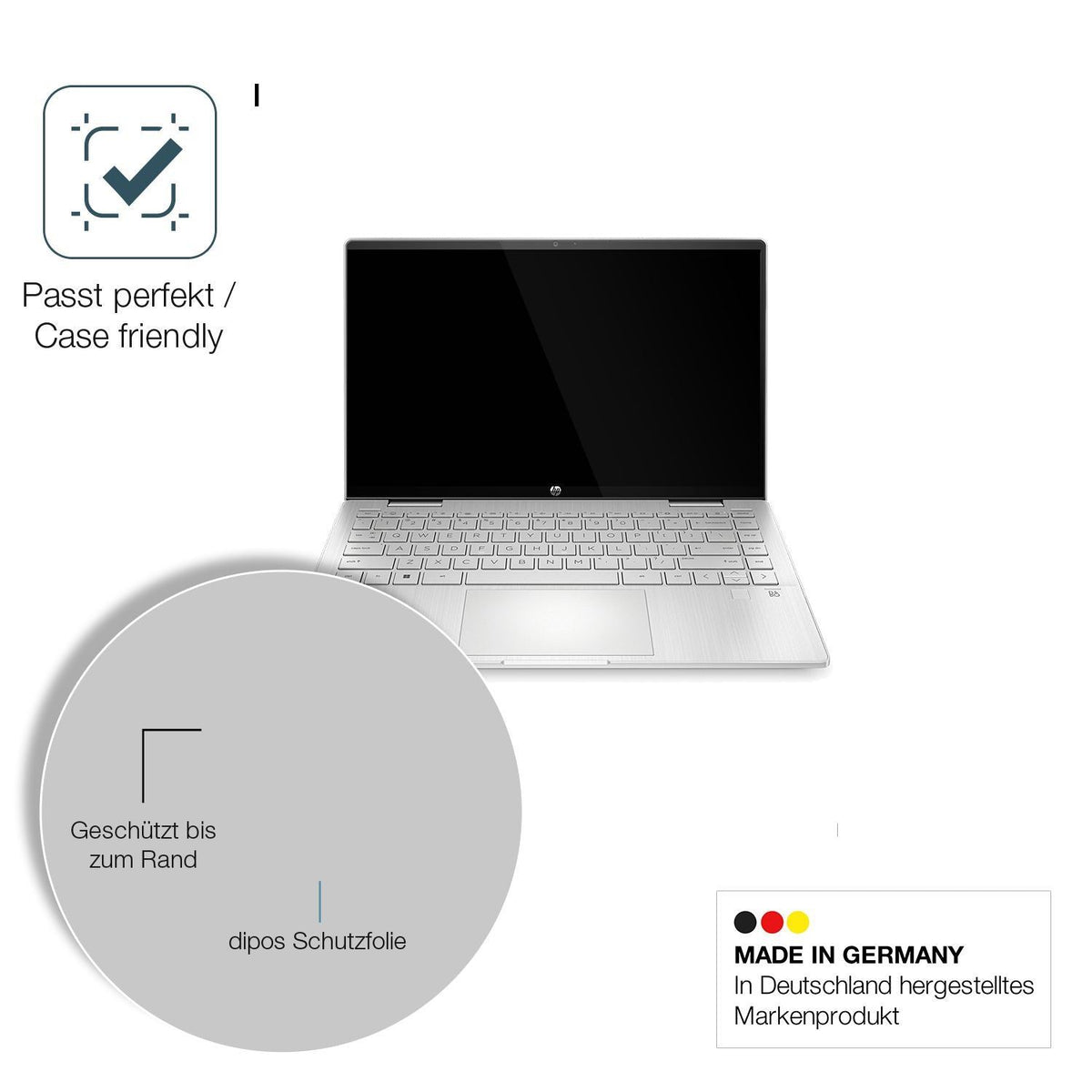 2x 9H Schutzfolie für HP Pavilion x360 2-in-1 14-e (6)