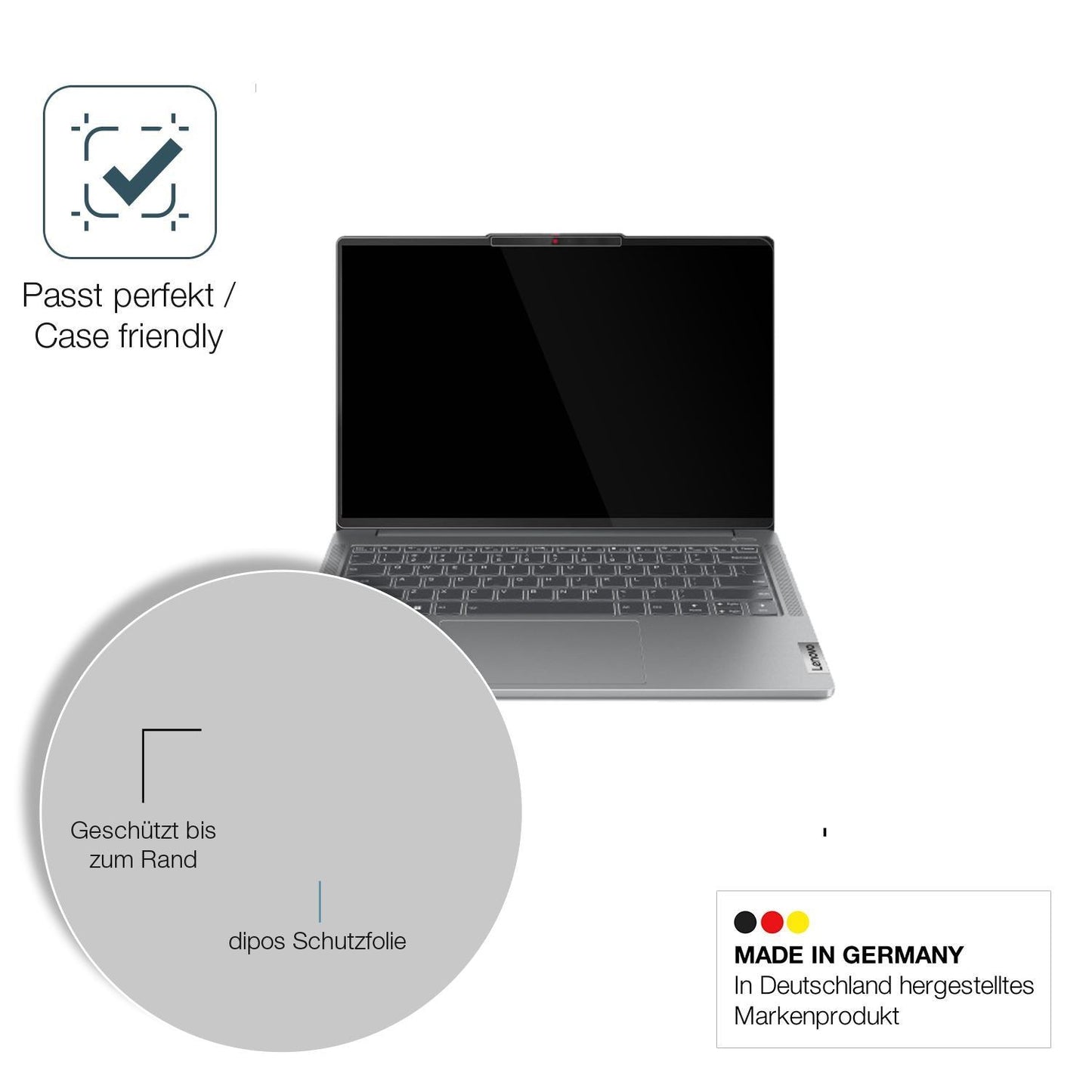 2x 9H Schutzfolie für Lenovo IdeaPad Pro 5 Gen 10  (6)