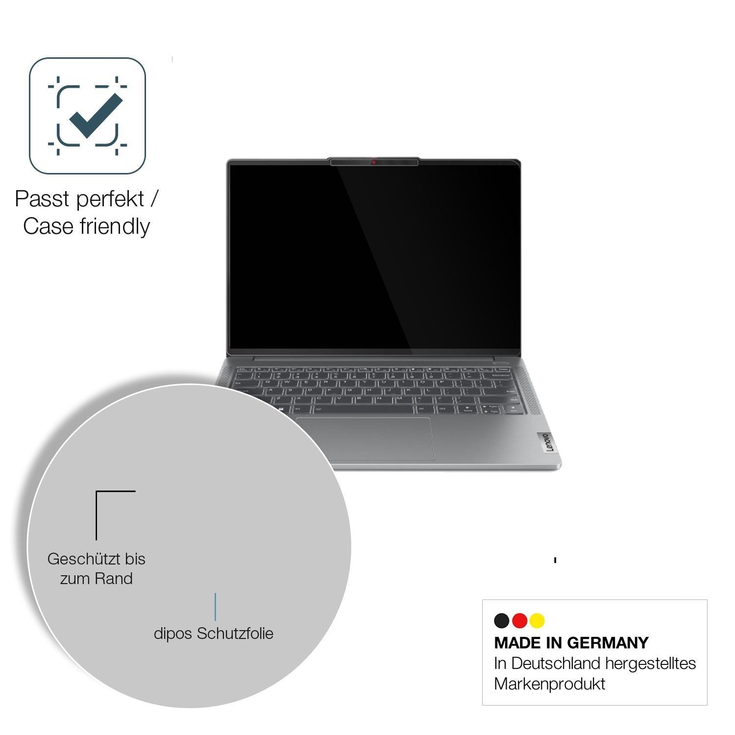 2x 9H Schutzfolie für Lenovo IdeaPad Pro 5 Gen 10  (6)