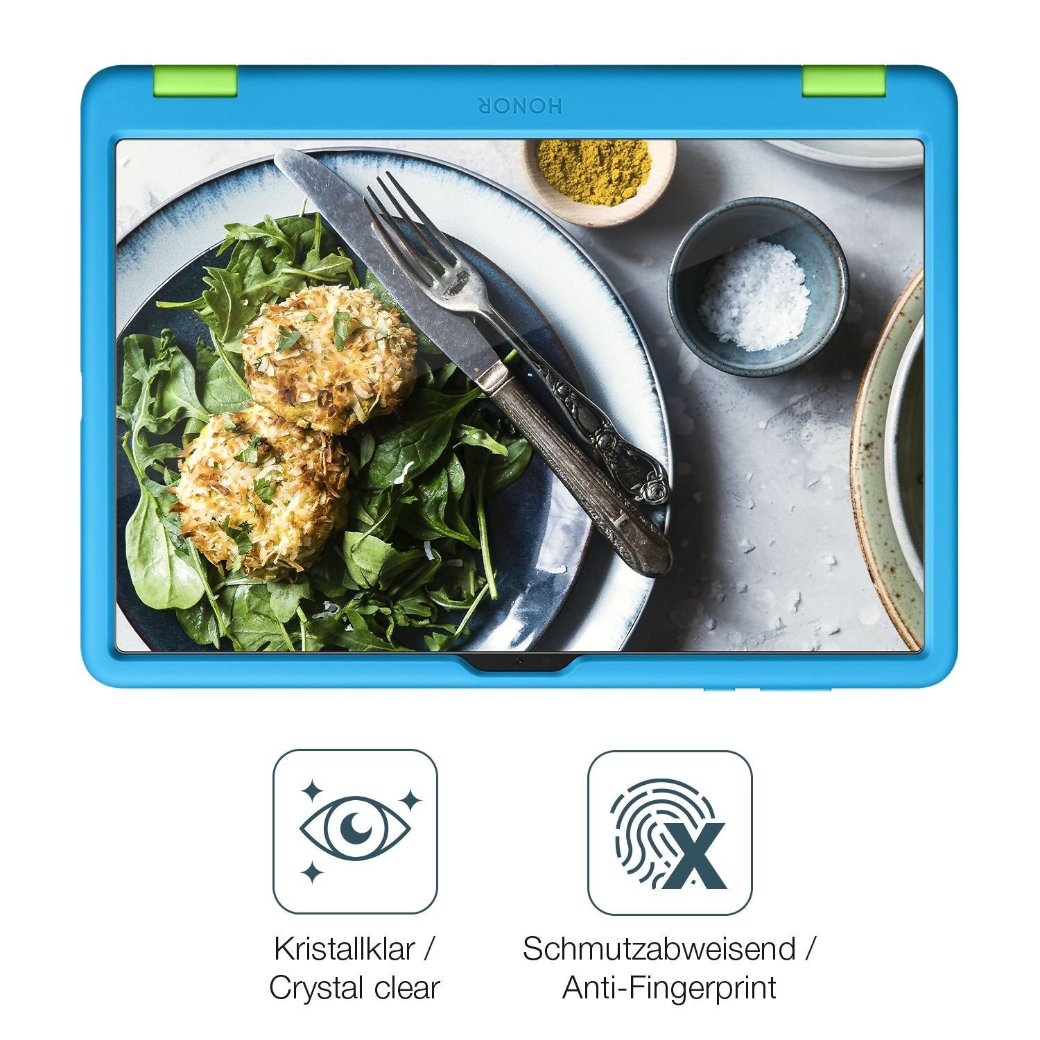 2x Schutzfolie klar für Honor Pad x8a Kids Edition (4)