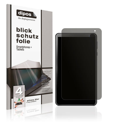 Blickschutzfolie für qunyiCo Playstore 7 Zoll matt (1)