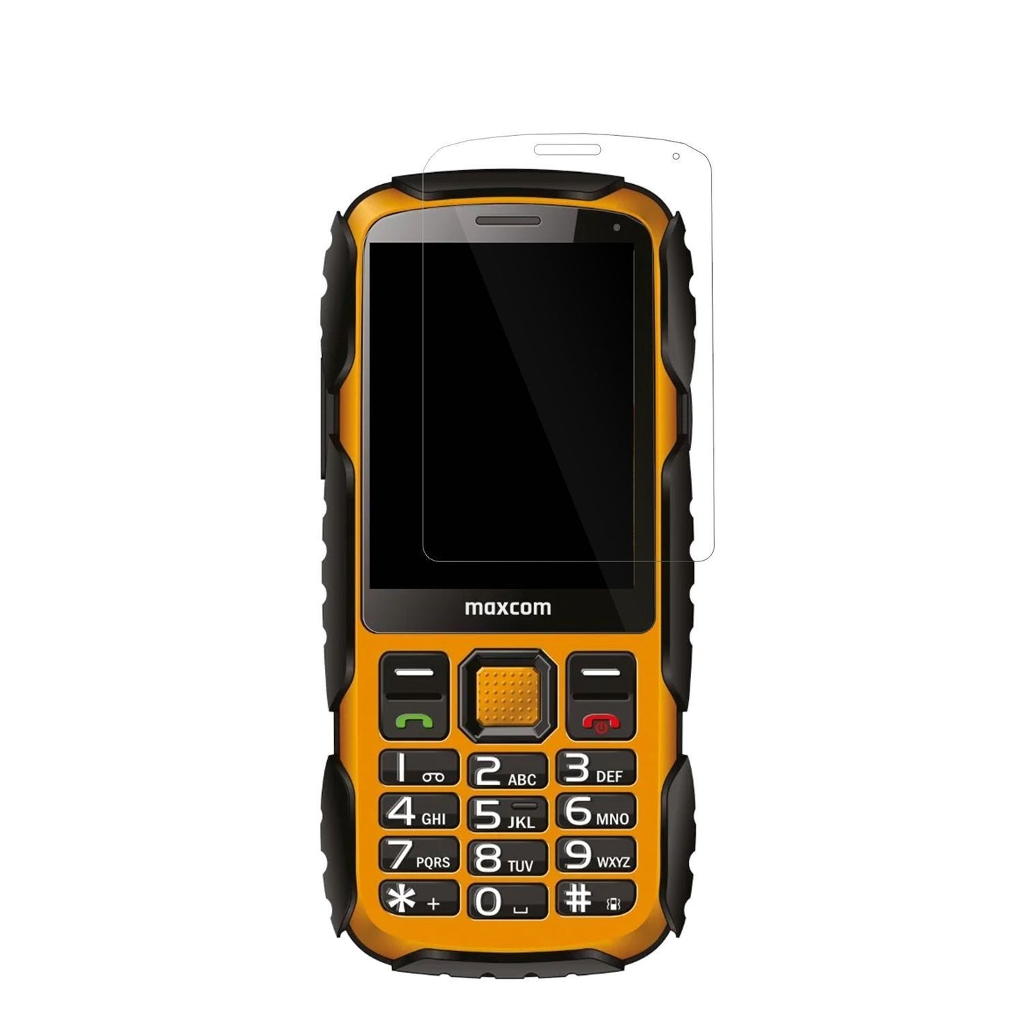 4x Schutzfolie klar für MaxCom Strong MM920 L Disp (2)